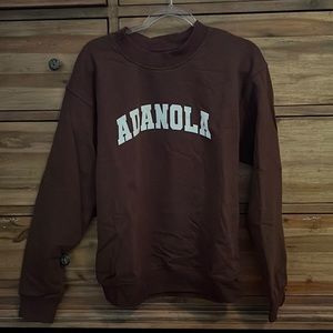 Adanola Brown Sweatshirt